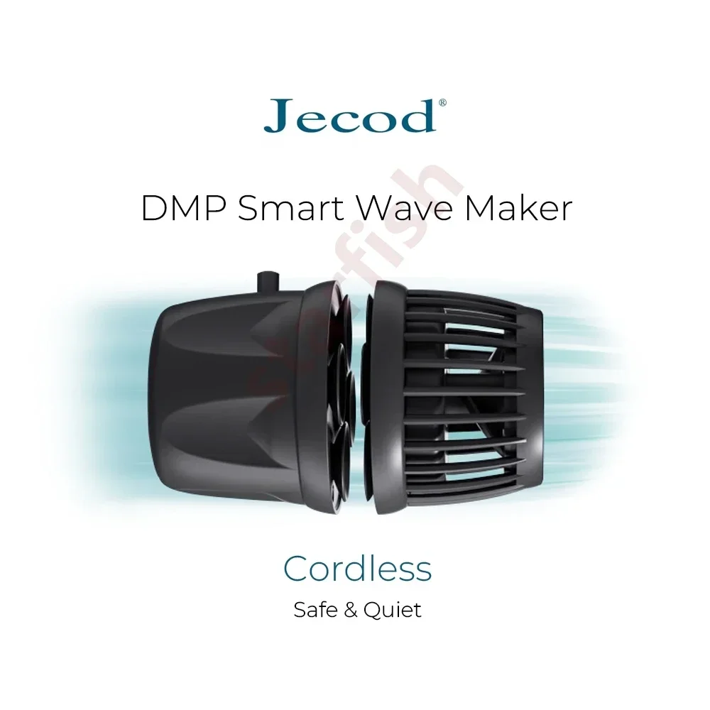 Jebao Jecod New Smart Bluetooth App Control Cordless Freshwater Saltwater Fish Tank DMP-10/20/30/40 Aquarium Wavemaker Pump