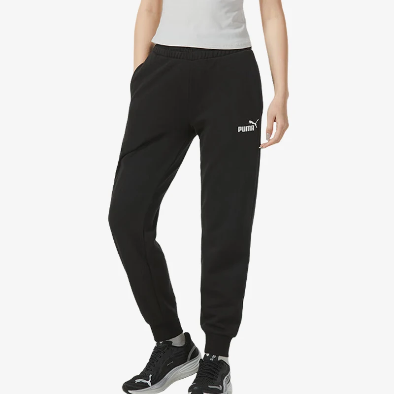 puma-authentic-current-season-new-women's-classic-knit-sports-casual-pants-682126-01