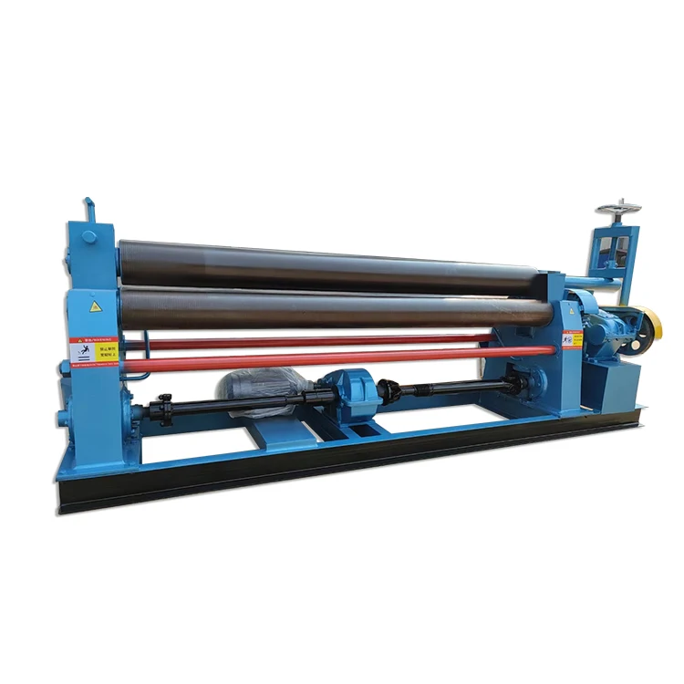 Cheap 10mm Plate Rolling Machine 10mmx2000mm 3 Rolls Plate Bending Machine Roller Bending Machine Made in China Customized Sale
