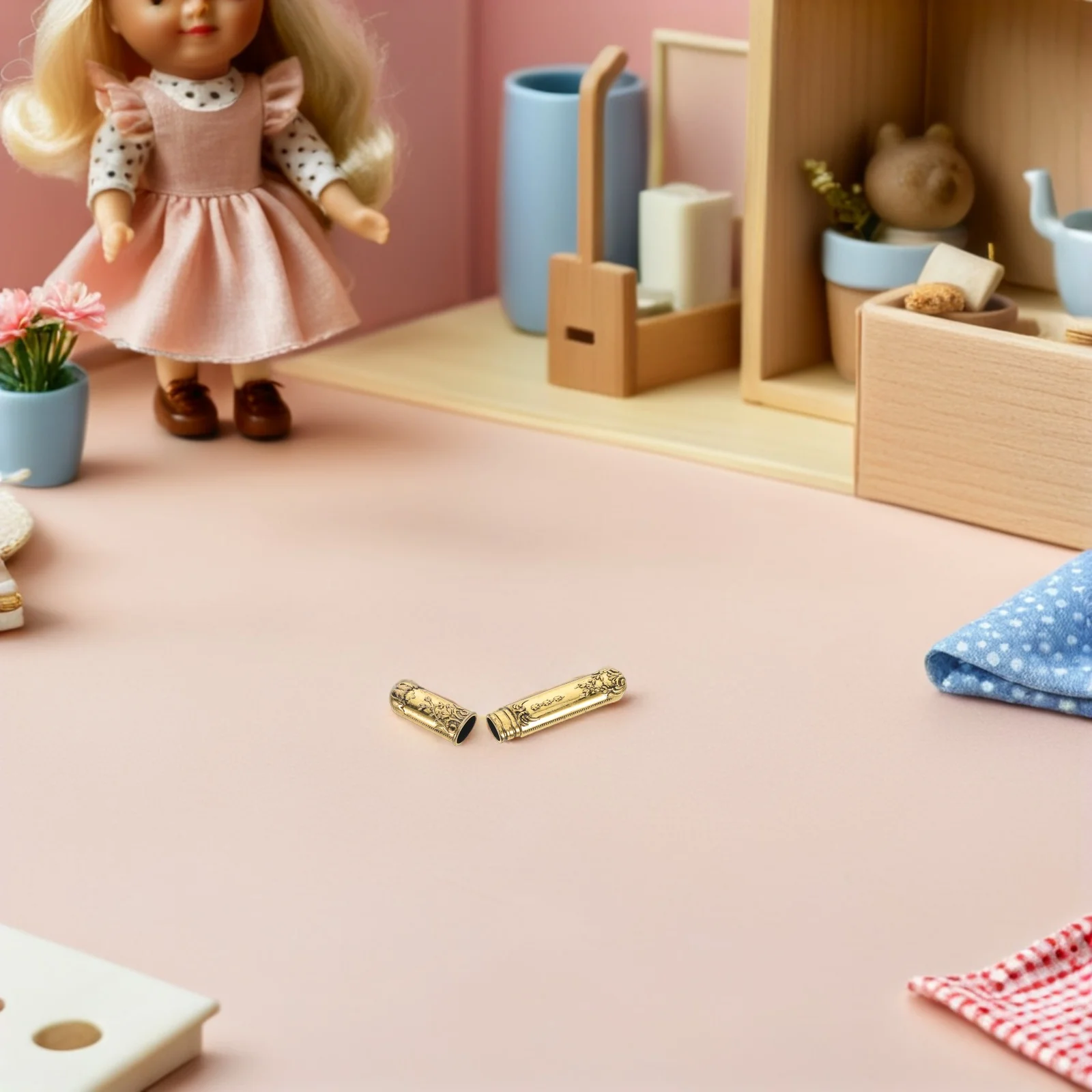 

Vintage Rhinestone Needle Tube Storage Container Durable Threading Needle Holder Case Organizer Accessories for Sewing Craft