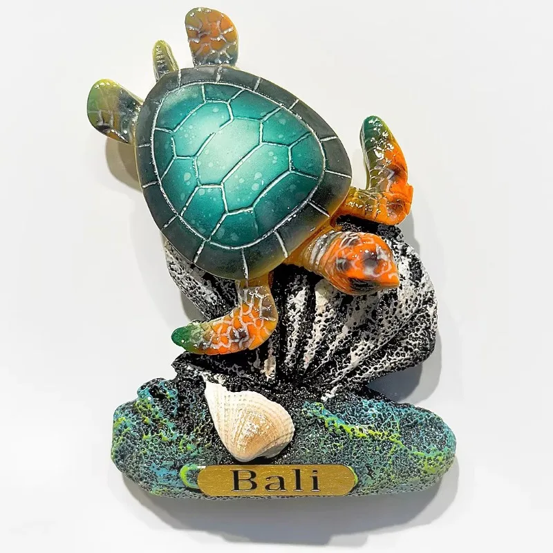 Indonesia Bali Fridge Magnets Asia Travel Souvenir the Pacific Animal Refrigerator Sticker Home Decor Gifts