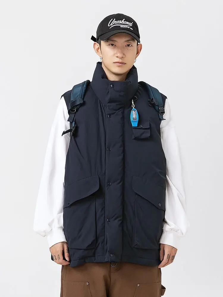 

Cityboy жилет-карго горный ретро стеганый жилет зимний теплый пуховик с хлопковой подкладкой верхняя одежда мужской жилет без рукавов