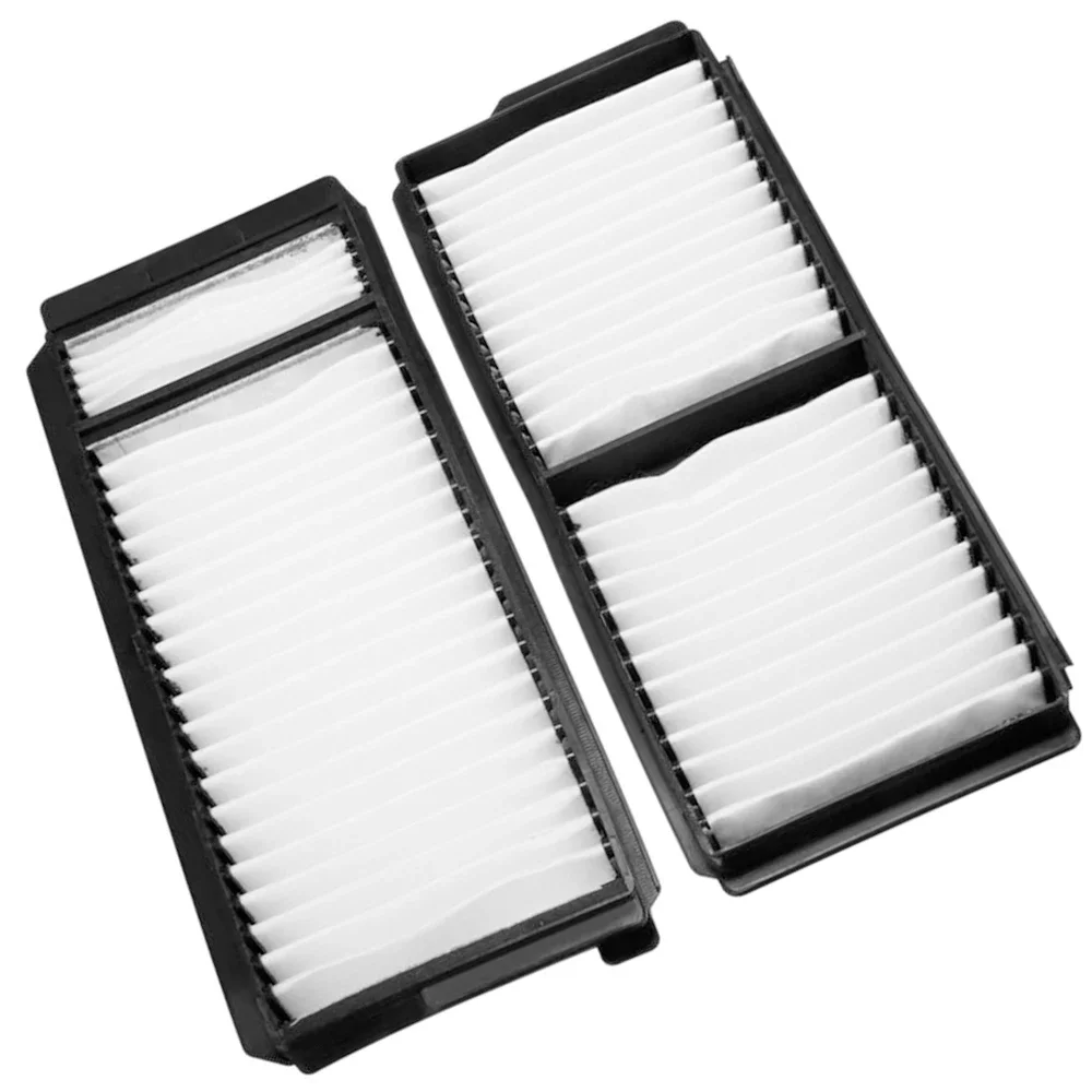 2x Car Front Cabin Air Filters Auto Air Conditioning Fiber Cabin For Mazda 3 2004-2009 5 2006-2010 Automobile Parts Accessories