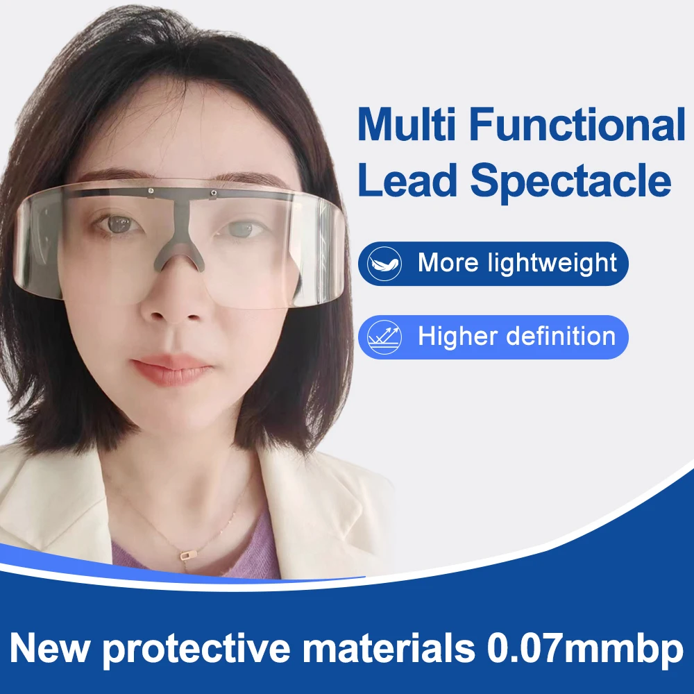 Genuine x-ray radiation protection glasses Hospital, laboratory, factory anti-nuclear radiation 0.07mmpb lead spectacles