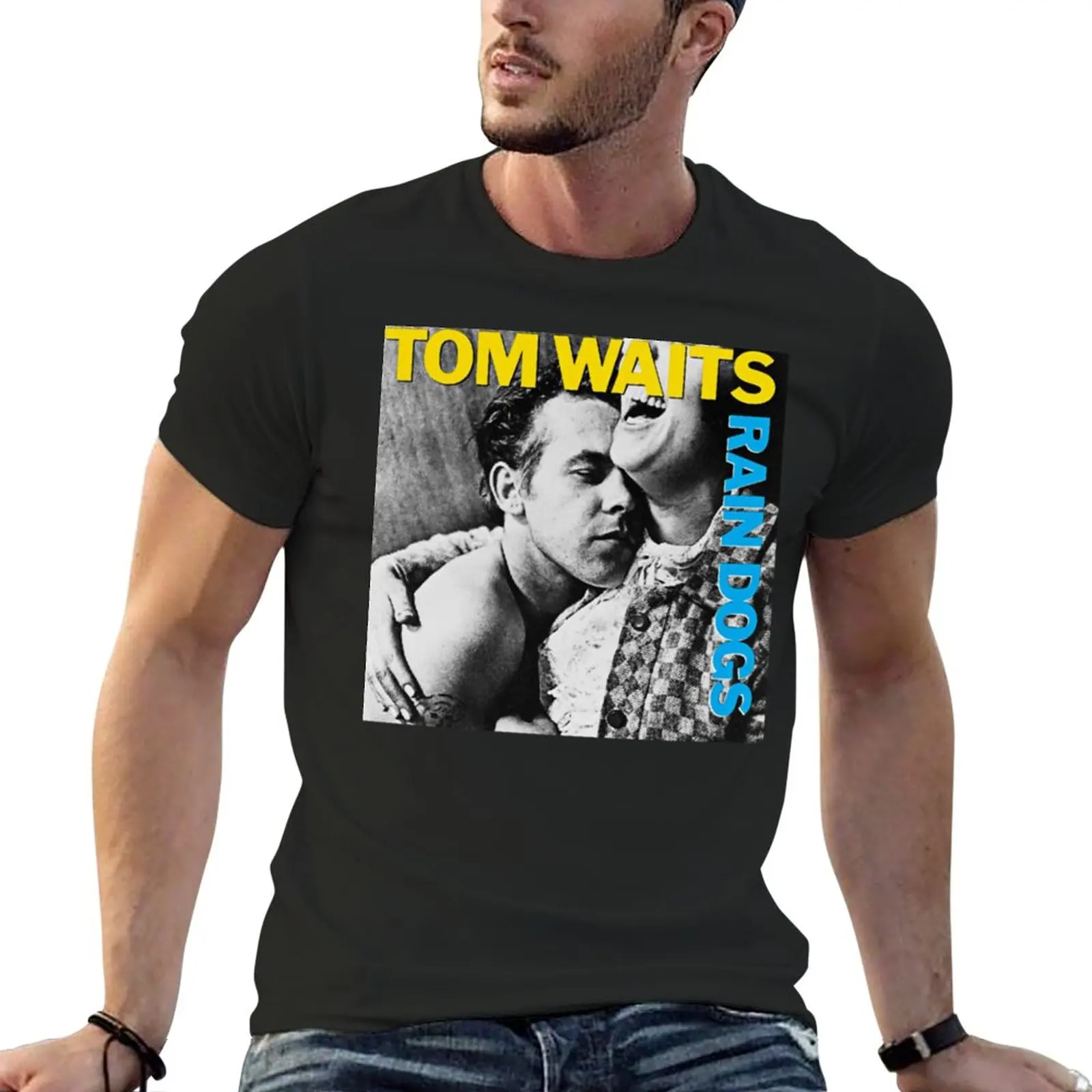 

New Tom Waits Rain Dogs Perfect Gift T-Shirt T-Shirt Short sleeve funny t shirts Short sleeve tee t shirts men