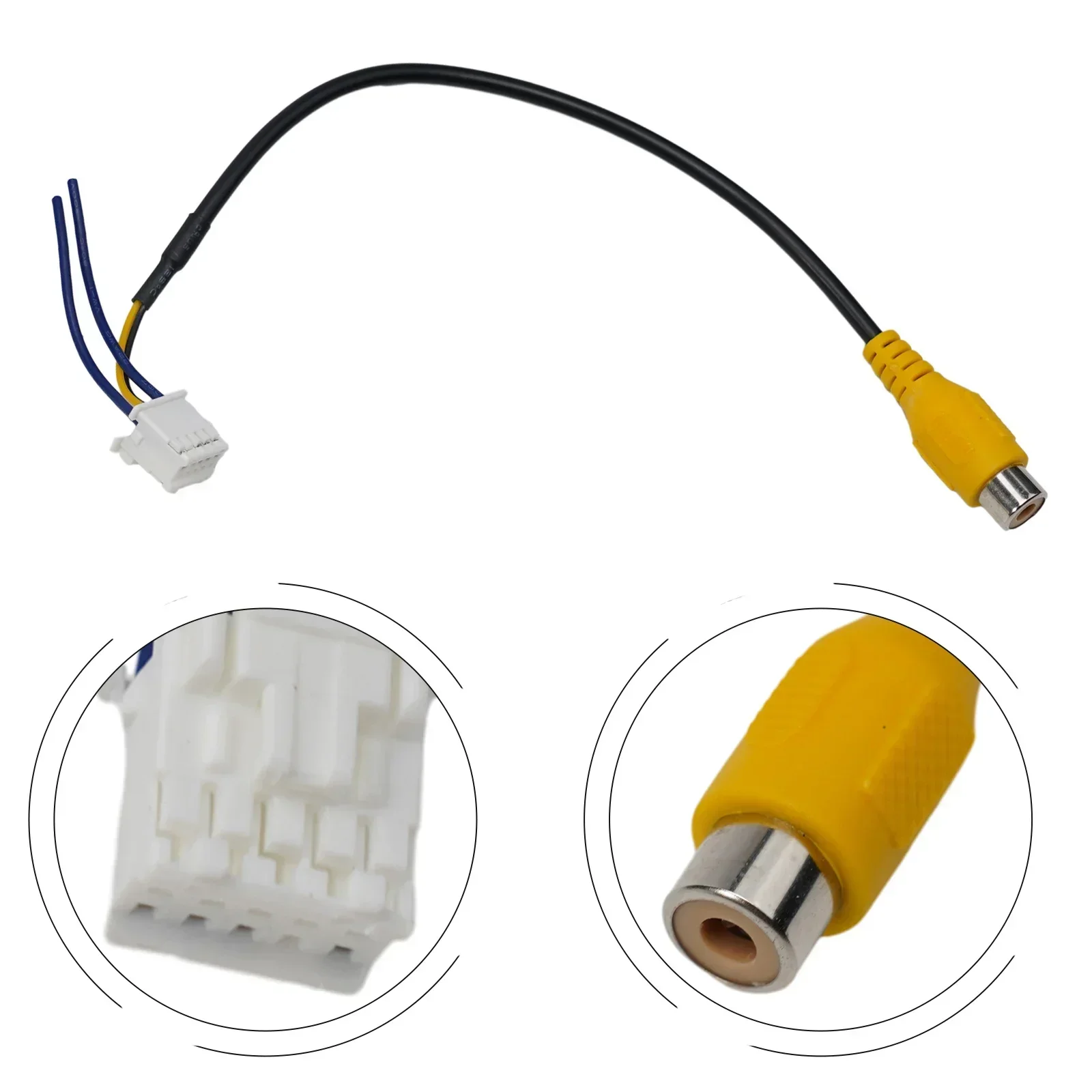 10 Pin Camera Wiring Connector Video Input Cable Adapter Car Rearview Backup Camera Wiring Harness Adapter