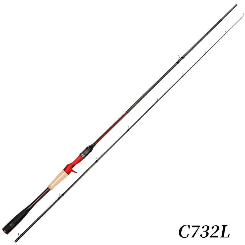 TSURINOYA Casting Rod INSPIRATION FUJI SIC geleider 2.21m 2.28m S732L C732L C762ML Ultralichte & gevoelige koolstofstang voor baarsvissen