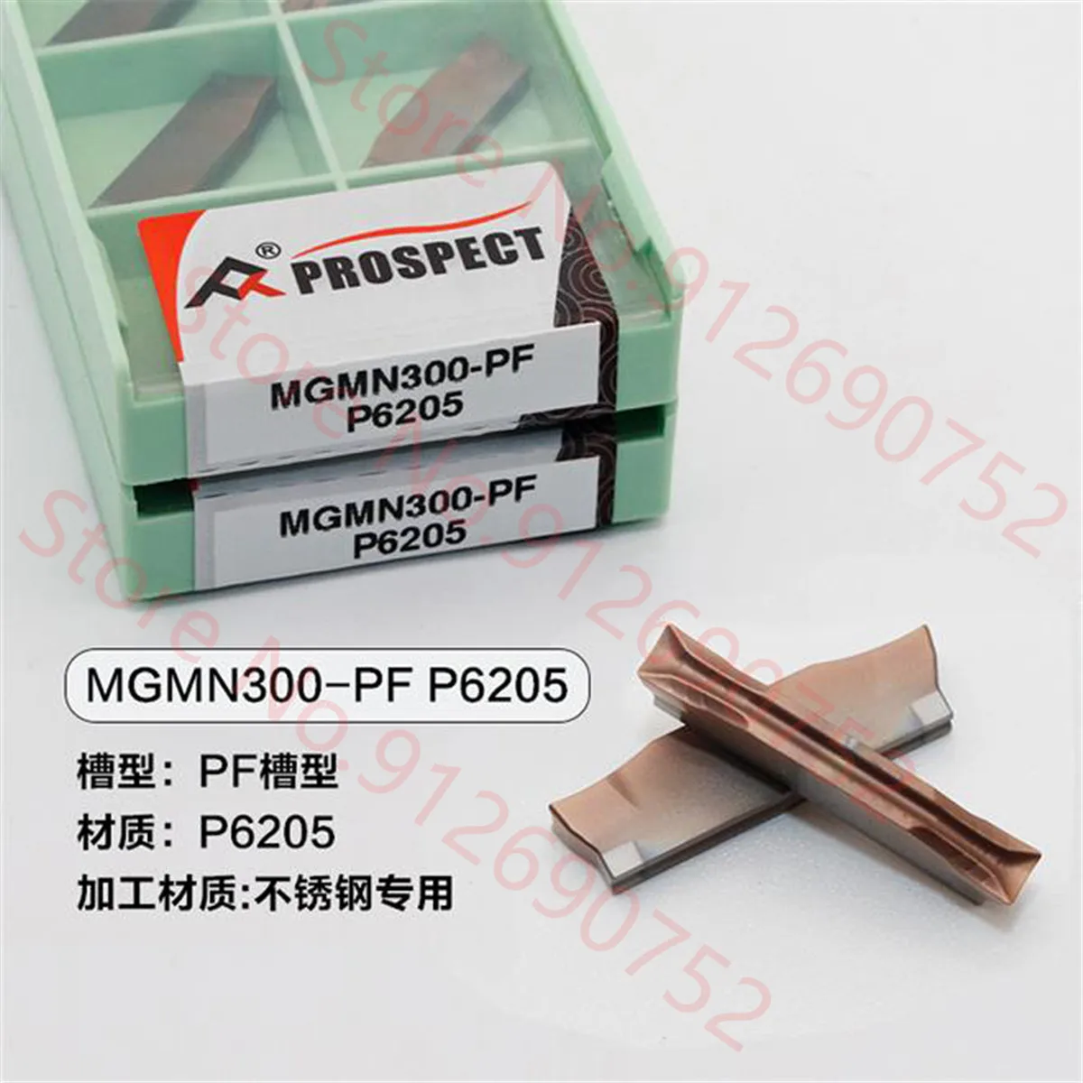 PROSPECT MGMN150 MGMN200 MGMN250 MGMN300 MGMN400 MGMN500 MGMN600 MGMN800-PF M G DR H J T TM P6205 Carbide Insert MGMN Inserts