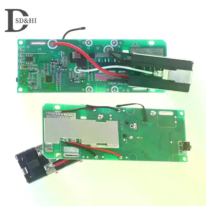 

Плата защиты от перезарядки литий-ионных аккумуляторов (PCB) для аккумуляторов электроинструментов Ryobi 20V P108 P103 RB18L4