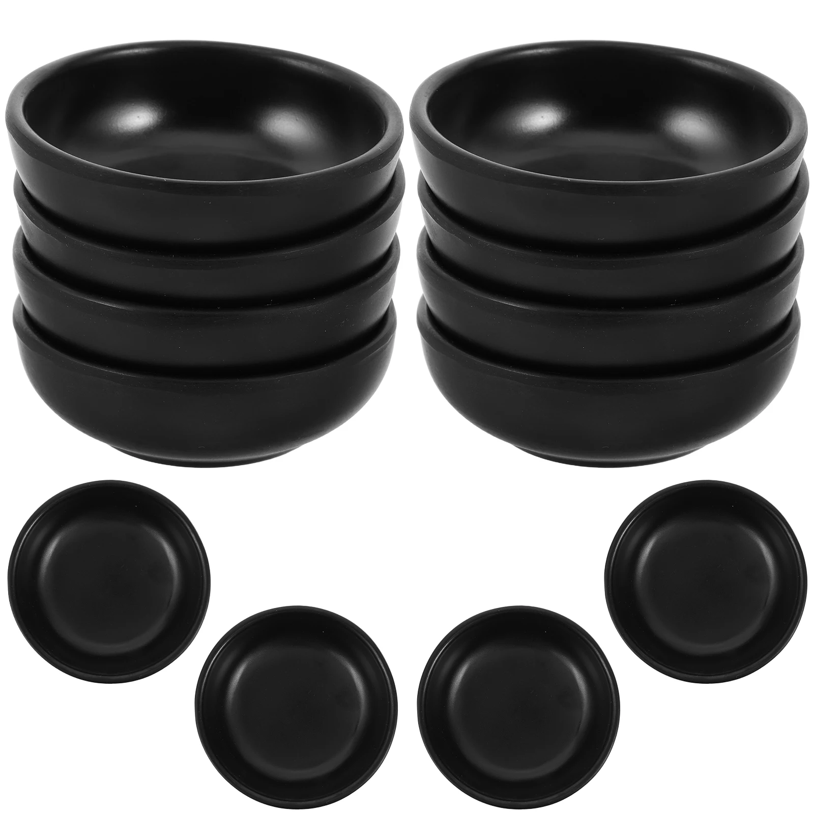 

12pcs Melamine Dishes Small Square Sauce Bowls For Sushi Soy Oil Soy Sauce Dishes For Sushi Dipping Kitchen Serving Set