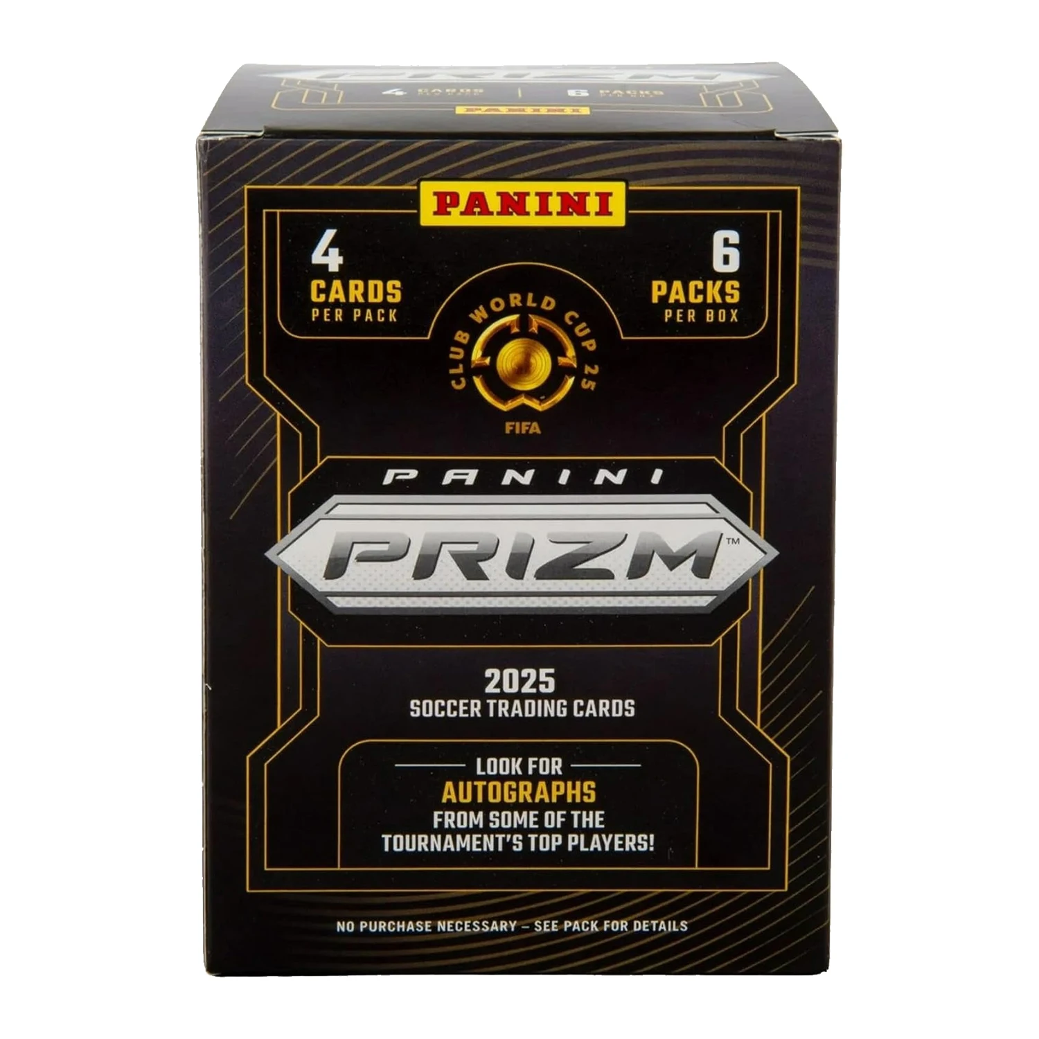 2025 Panini Prizm Club World Cup Soccer Blaster Box – FIFA Trading Cards – Includes Blaster-Exclusive Prizms, Rookies & Inserts