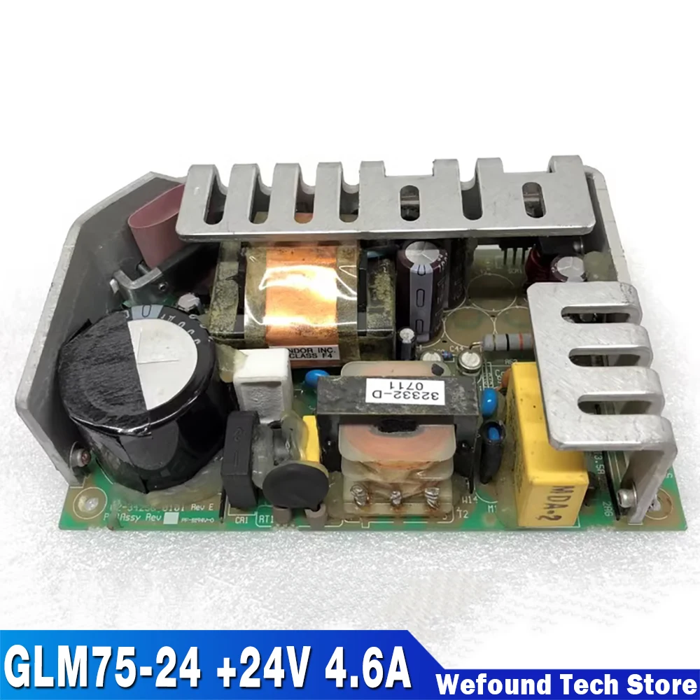 

GLM75-24 +24V 4.6A For CONDOR Industrial Power Supply