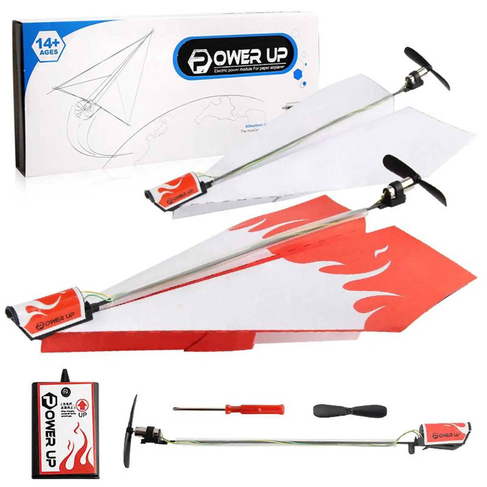 Paper Airplane with Module, Fly Longer and Farther, Flying Toys for for Kids and Adults