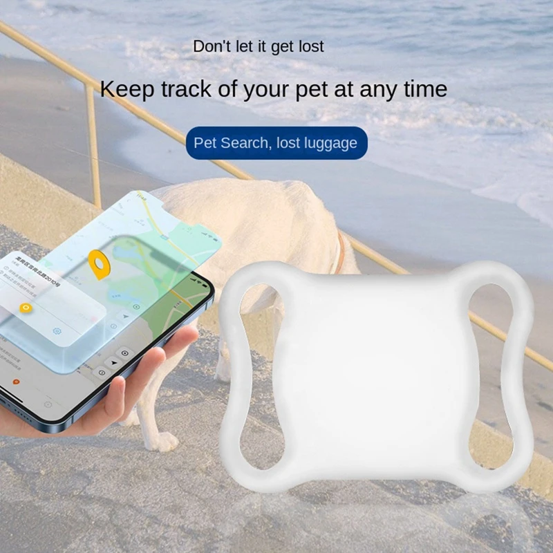 Smart Gps Tracker Cat Dog Waterproof Cat Locator Mini Gps Tracker Anti-Lost For Android/Ios Bluetooth Locator