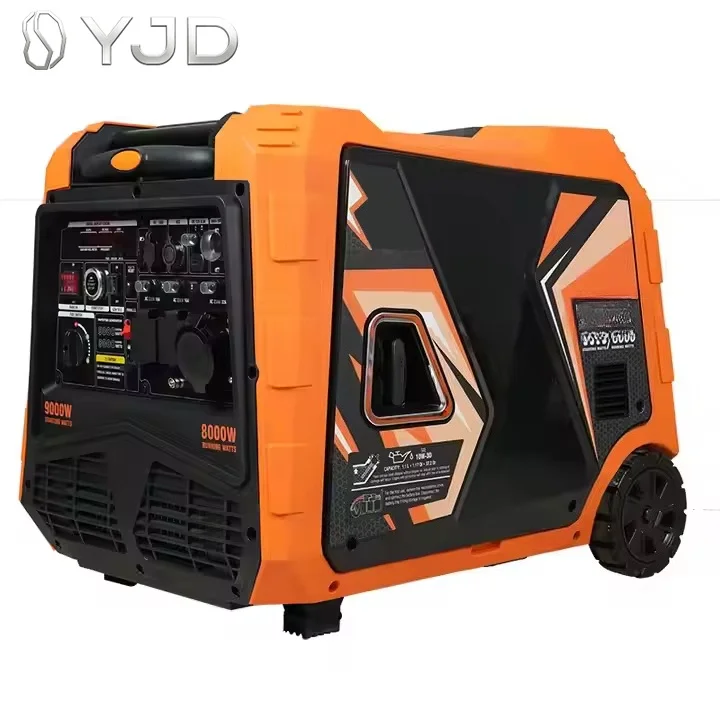 1-18kw Super Silent Open Frame Gasolne Generator with ATS 60Hz Frequency 230V/240V/480V Rated Voltage Price Concessions Offered
