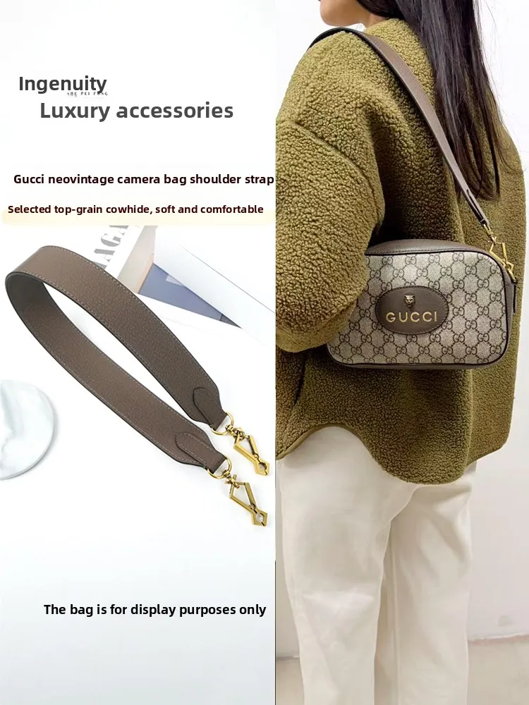 tiger-head-camera-bag-genuine-leather-adjustable-oulder-strap-replacement-wide-band-accories-underarm-crossbody-bag