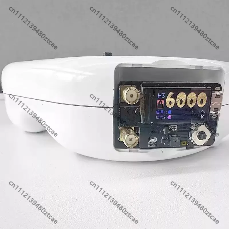 Diversity Dual FPV Receiver, Wireless Image Transmission Dual Receiver for FPV Racing Drone, Fit FPV Video Goggles