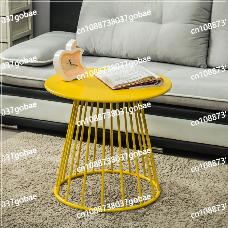 

Iron sofa coffee table, living room creative coffee table