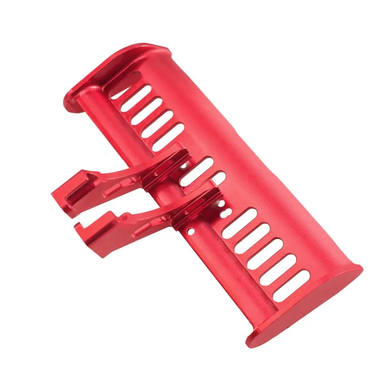 Zestaw tylnej skrzydłowej części AM-X12 do samochodów RC Wltoys w skali 1/14 i 1/12, modele 144001/144010 144016 124007 Riaario 14001R 14001T, ulepszony wspornik tylnej części.