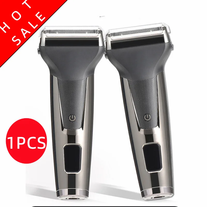 

Electric Shaver LCD Digital Display Reciprocating Razor Beard Knife