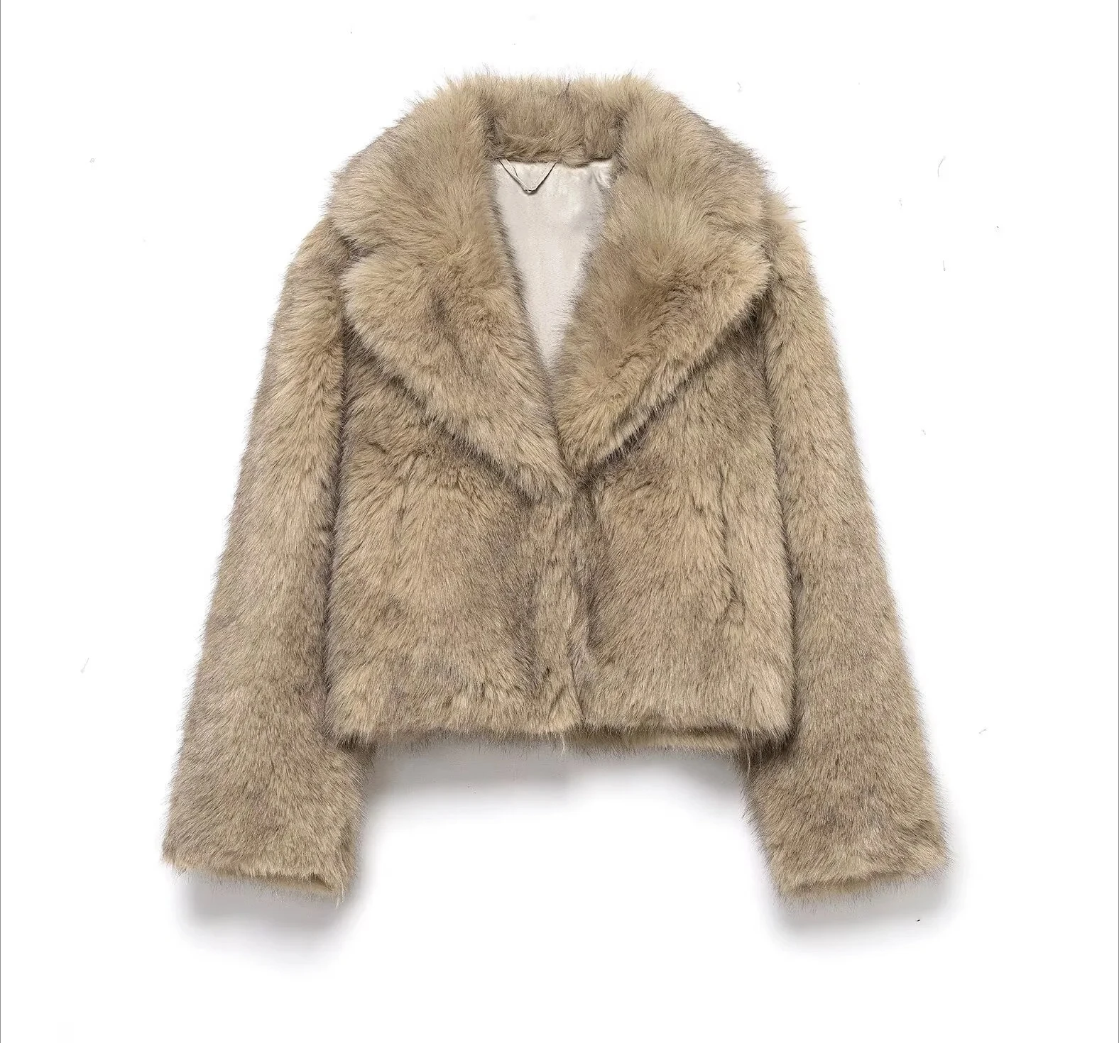 

Winter New Women's Casual Fashionable Elegant Versatile High-End Faux Fur Effect