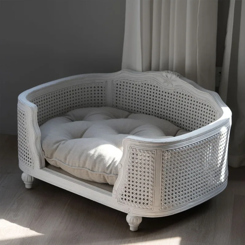 

Small Dogs, Kennels, Pet Litter Supplies, Kennels, Cat Litters, American Retro Solid Wood Animal House Furniture Teddy's