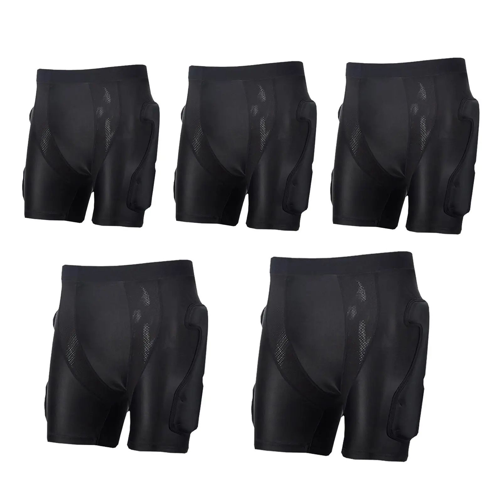 Shorts acolchoados de proteção para patinação, almofada de impacto para patinação, snowboard