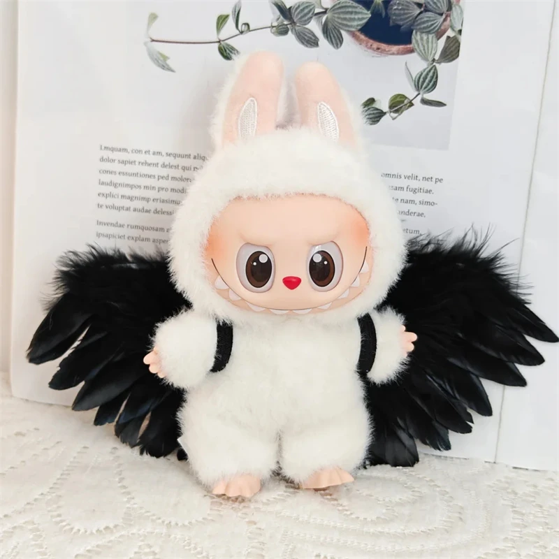 

Doll Clothes For Labubu V1 V2 V3 Doll Plush Idol Doll Angel Wings Serise labubu Accessories Diy Toy Sitting Party Fans Gift