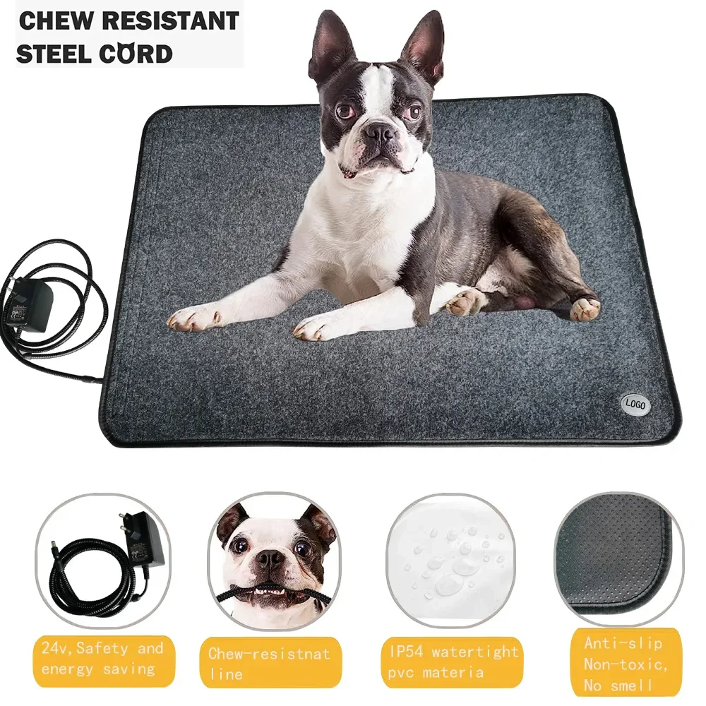 Medium Pet Heating Pad Cat And Dog Removable And Washable Constant Temperature Electric Blanket 24V Low Voltage