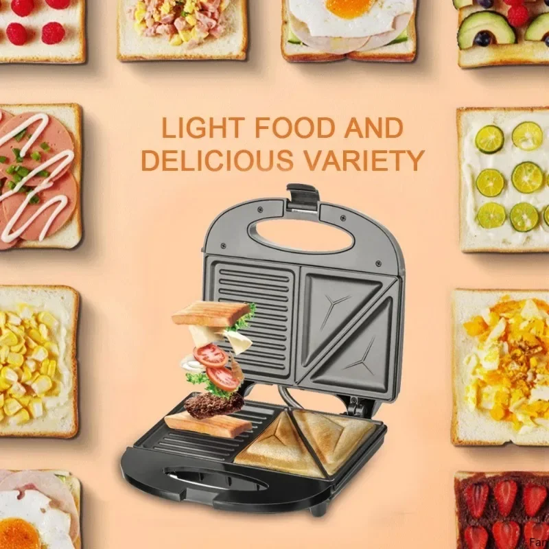 Electric Cake Pan Waffle Maker Toasters Sandwich Maker Thermostatic Grill Kitchen Multifunctional Cooking Tools