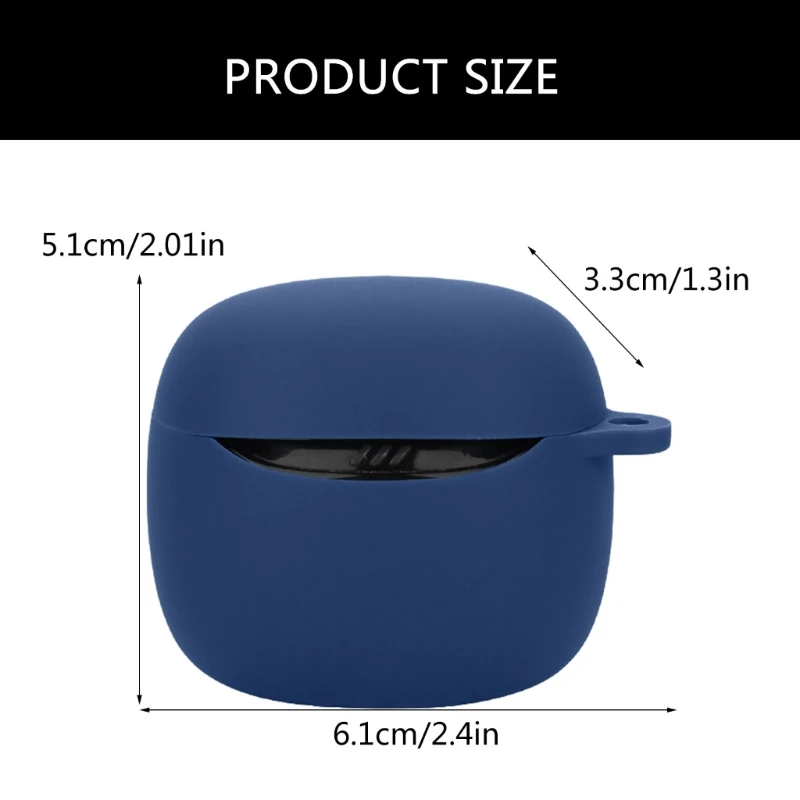 K1AA สำหรับ TUNE 2 เปลือกกันกระแทก ปลอกหูฟัง ที่อยู่อาศัยป้องกันรอยขีดข่วน ป้องกันฝุ่น ฝาครอบซิลิโคนล้างทำความสะอาดได้