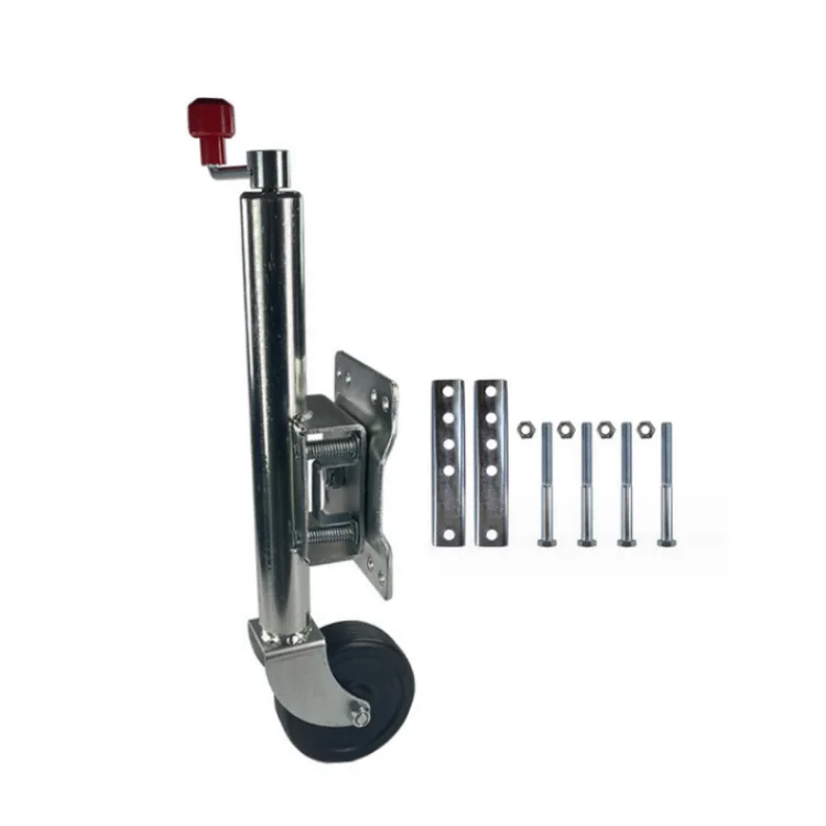 6 Inch 500KG Motorised Trailer Jockey Wheel Australian Motorhome Trailer Jack Guide Wheel Jack With Handle