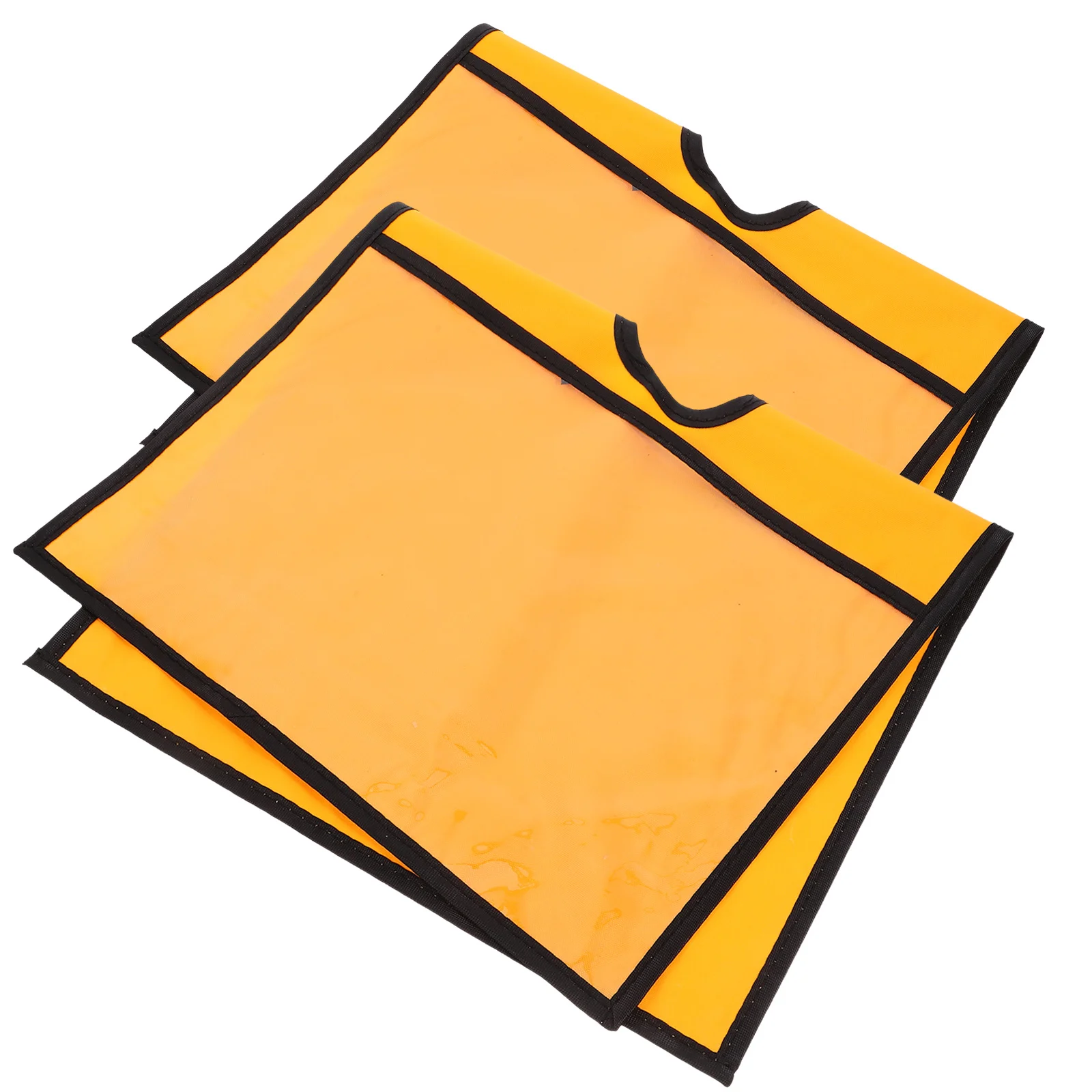 

2Pcs Traffic Cone Sleeve with Pocket Highly Visible Weather-Resistant Cone Cover for Sports Safety Training Outdoor Events