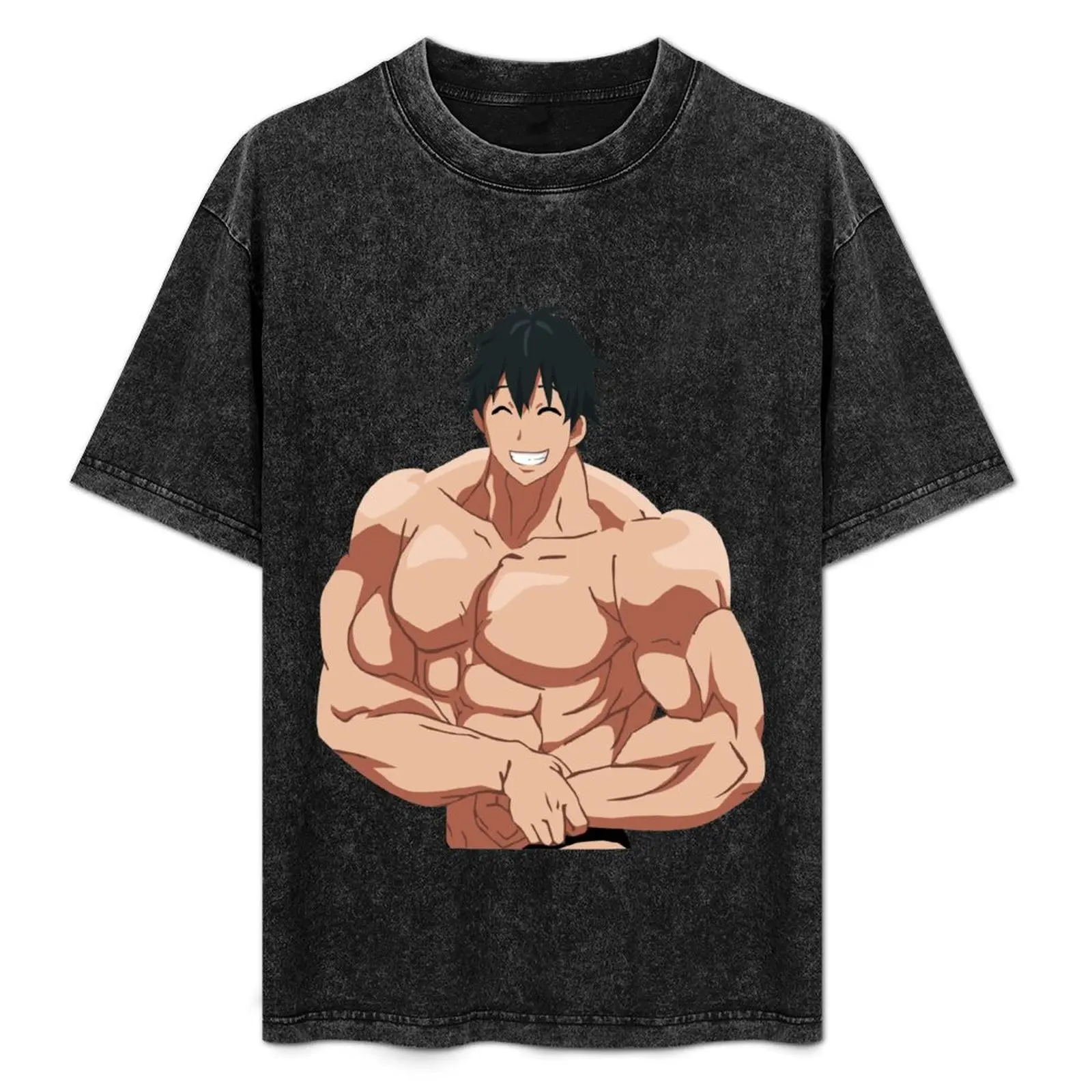 ¿Cuánto pesan las mancuernas que levantas? Camiseta Machio Muscle Versión 01, camiseta con estampado artístico de tendencia