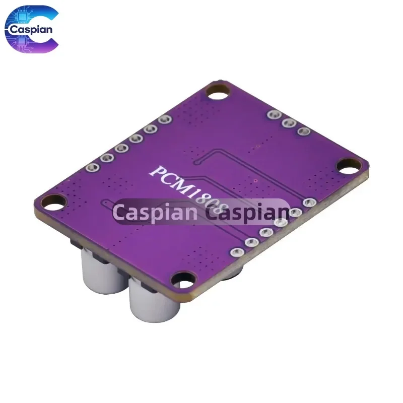 Caspian store 5Pcs PCM1808 Audio Stereo ADC, 105dB SNR 24Bit Single-Ended Analog Input Module for Amplifier Decoder Board