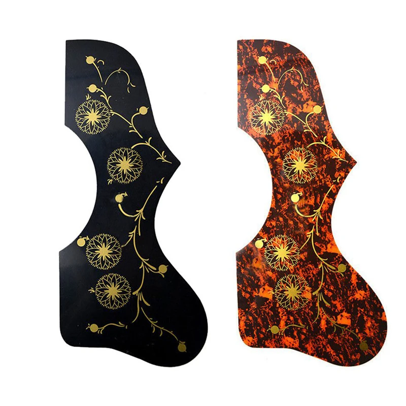 Golpeador de guitarra acústica, decoración de Tortuga/Flor, estilo EJ200, 2 unidades