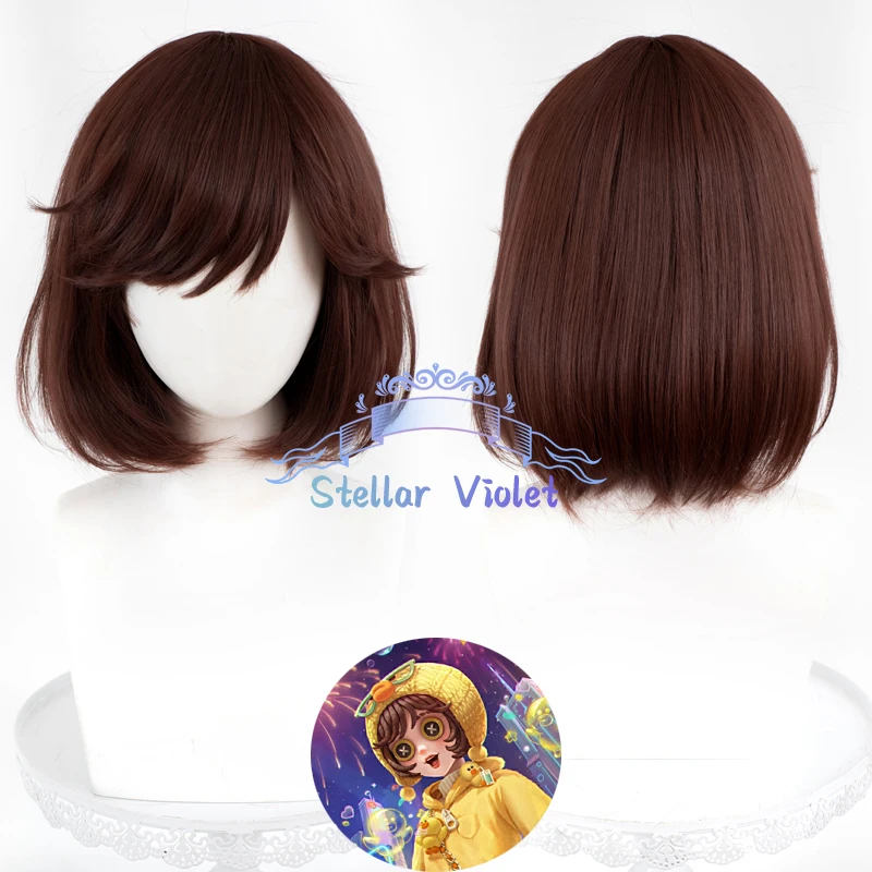 ميكانيكي تريسي ريزنيك شعر مستعار تأثيري مقاومة للحرارة لعبة الهوية الخامس ميكانيكي تأثيري بيروكات صناعية 32 سنتيمتر شعر مستعار بني/ذهبي هالوين