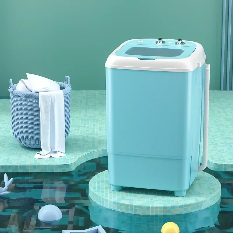 Mini Electric Washer Home 220V Machines Baby Household Small Semi-automatic Shoe Brush and Laundry Dual-purpose Washing Machine