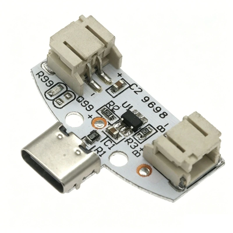 Compactly PCB Type C Chargers Module For 3.7V Lithium Batteries Safe And Fast Charging Module for Electronic DIY Project