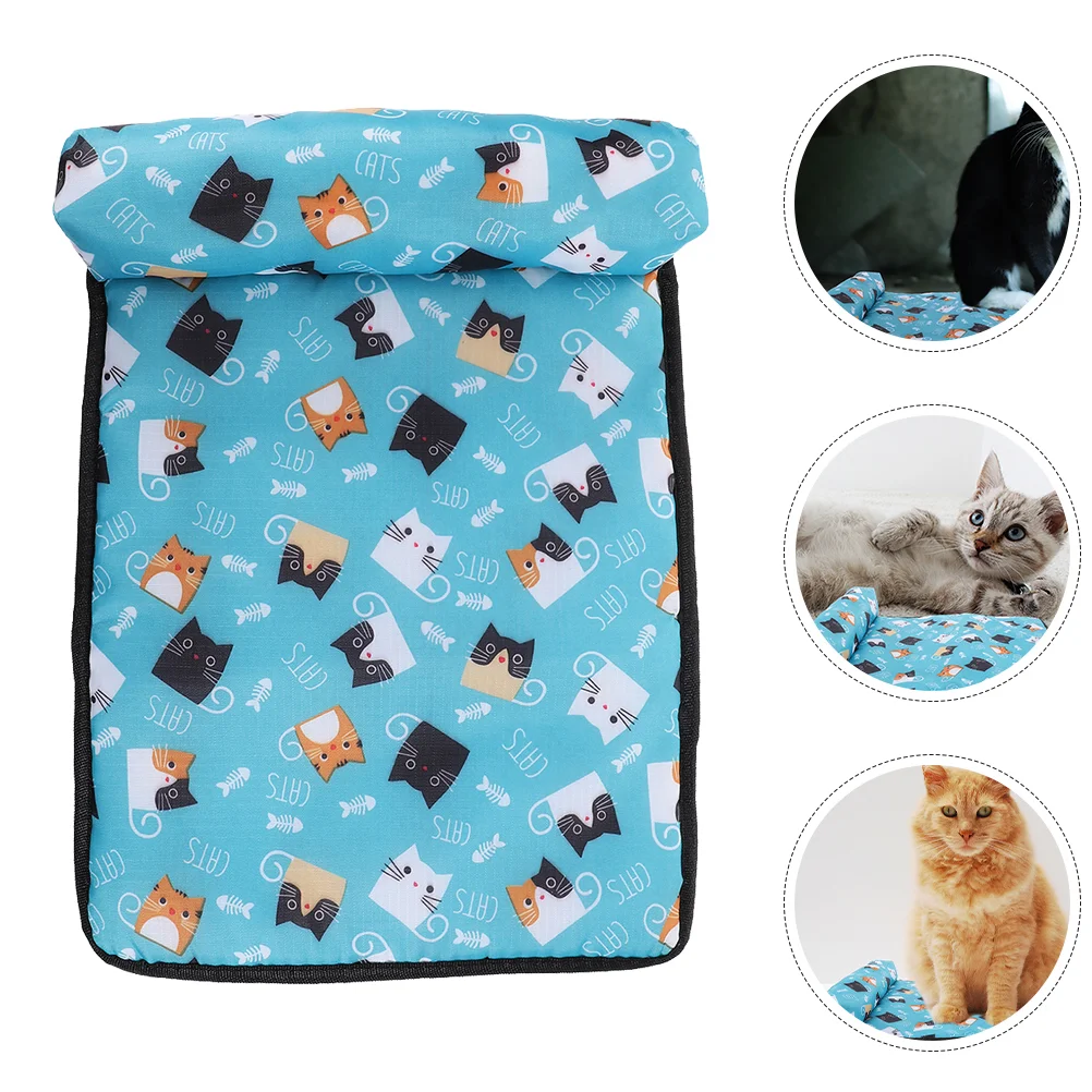 Cute Print Self-cooling Pad for Dog Mat Nest Cats Bed Pet Summer Dogs Cushion