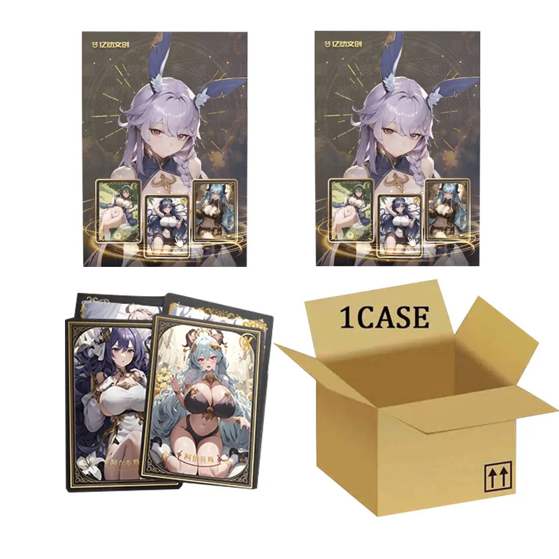 Wholesales Goddess Story Collection Card Yidong Creative A5 Goddess Temple Temptations Booster Box Anime Trading Cards