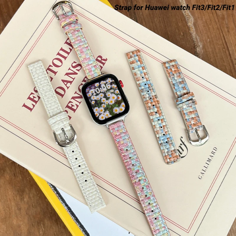 

Strap for Huawei watch Fit3 Smartwatch Sport Belt Watchband For HUAWEI Watch Fit2/Fit1 Correa Bracelet Woman Man Wristband