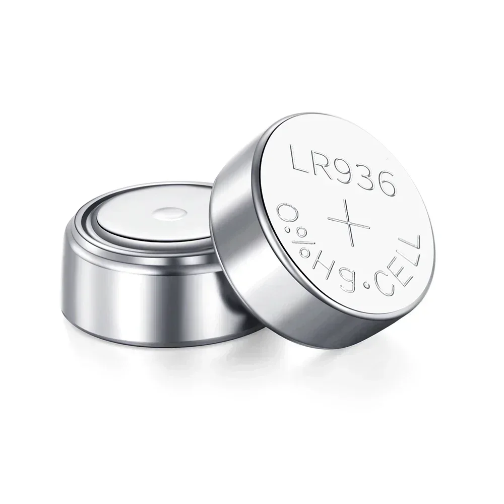 Button Cell Battery AG9 LR936 394 SR936SW 1.55V 100PCS Coin Cell Replacement for Watch Toy Remote Control Calculator
