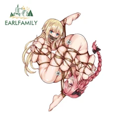 EARLFAMILY 13cm x 10.4cm Astolfo Chevalier Waifu Stickers Bundle NSFW Bondage Tie Hentai Decals Car Accessories Ahegao Decor