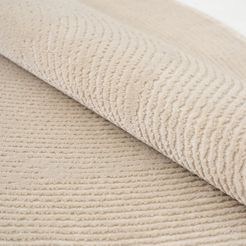 Round Nordic Simple Modern Carpet Living Room Sofa Coffee Table Blanket Solid Color Plain Color Cloakroom Bedroom