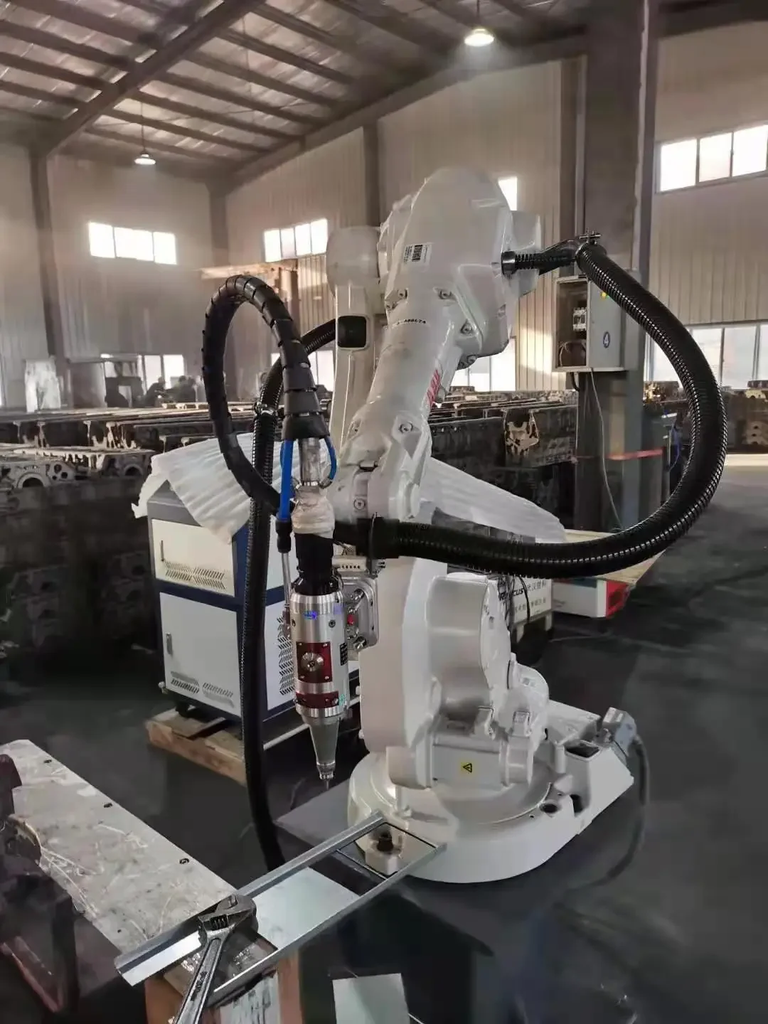 3D CNC Industrial Robot Arm 6 Axis for Laser Cutting and Welding  Arm Manipulator Payload 10kg 12kg 20kg image 4