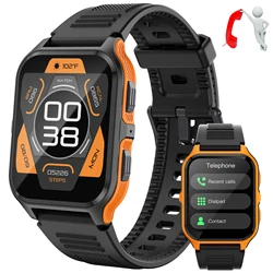 EIGIIS NewSmart Watch 3ATM Waterproof 100+ Sports Modes Heart Rate Blood Pressure Oxygen Saturation Monitoring HD Audio CallsP73