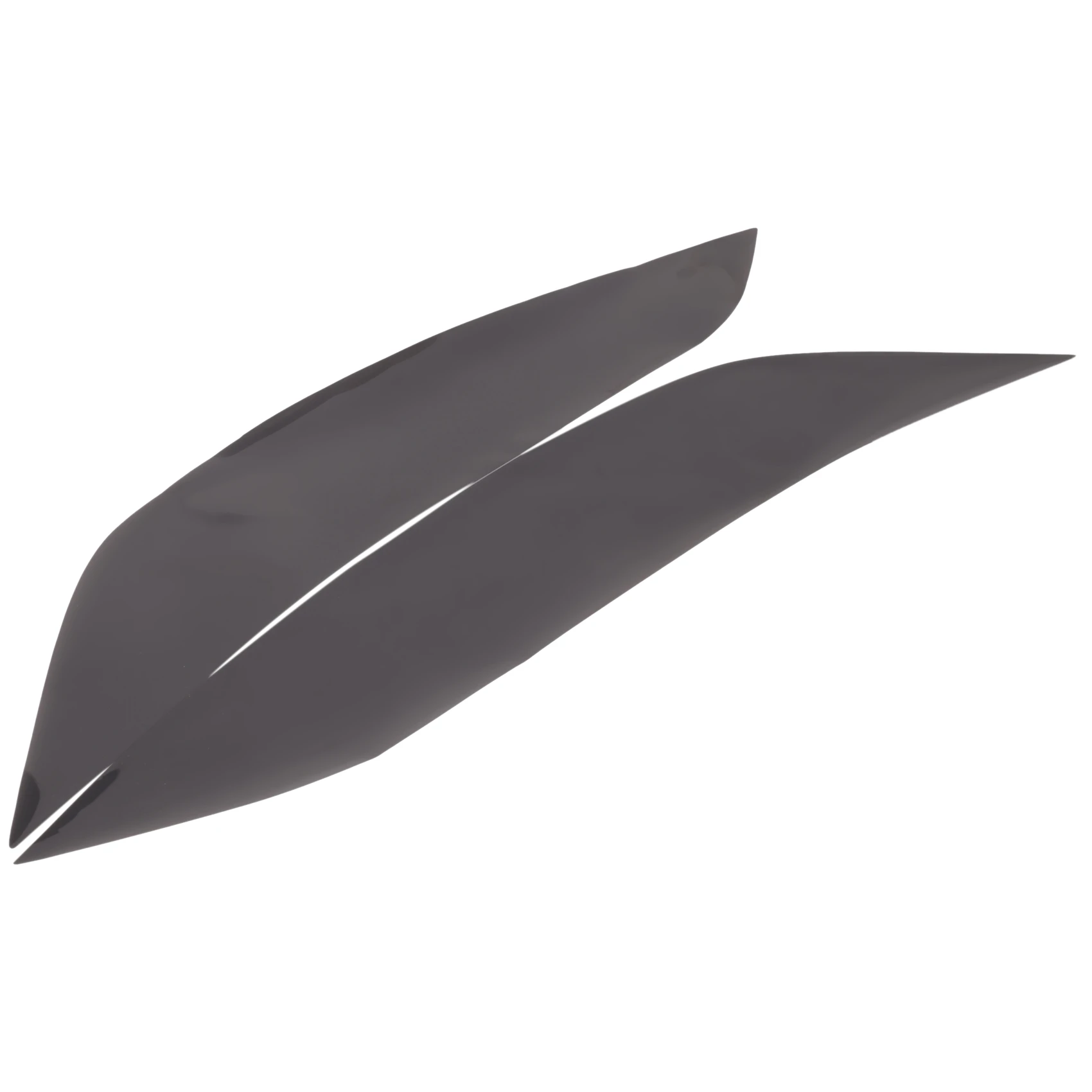 

For Tesla Model 3 Highland 2024 Car Headlight Protective Film TPU Head Light Lamp Cover Sticker Trim - Smoked Black
