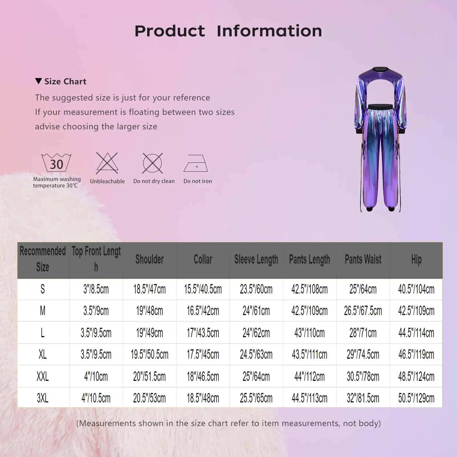 Women Hip Hop Dance Outfits Streetwear Metallic Glossy Workout Pullover Top And Jogging Pants Disco Jazz Street Dance Clothing
