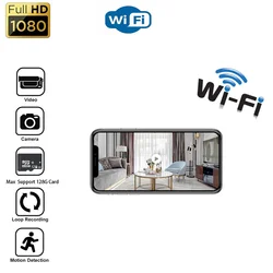 1080P Full HD Wifi Camera Wireless Surveillance Cameras Security Protectio Wireless Cam Recorder Motion Sensor EU\US Plug